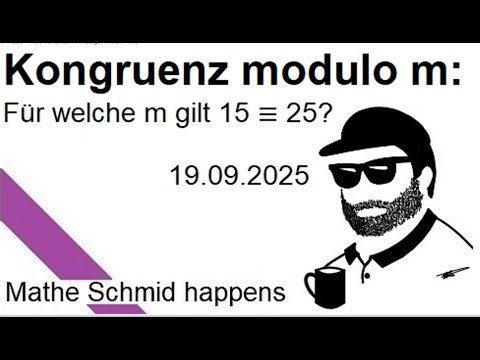 For which values ​​of n does 15 be equivalent to 25? | Mathematics at Mathe Schmid
