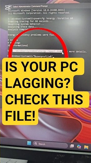 Is Your PC LAGGING? Check This File! ⚠️