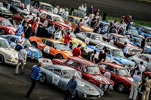 [En images] Tour Auto. 230 voitures historiques investissent l'île du Grand Ramier
