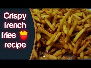 Crispy french fries|Full Recipe|SF Kitchen collection|