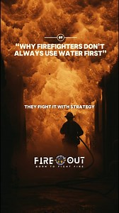 Firefighters don’t fight fire with guesswork. They fight it with knowledge, timing, and control. Water is powerful—but only when used at the right moment. Understanding fire behavior is what keeps victims alive and firefighters safe. 🚒 Respect the strategy behind the flames. #Firefighters #FireBehavior #FireServiceLife #FireOut | FIRE OUT