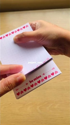 Printing and cutting Valentine’s notepads #paypercuts #valentinenotepads #notepads