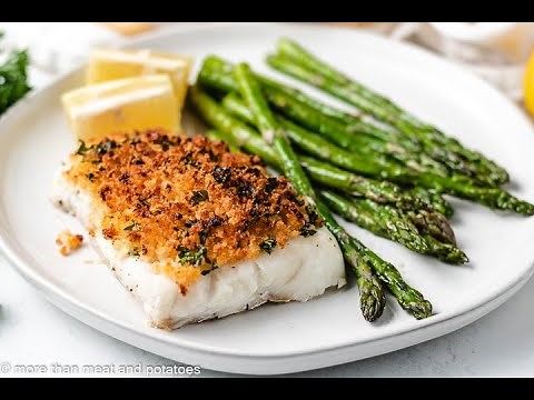 Baked Cod with Panko
