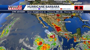 44K views · 30 reactions | The Atlantic Hurricane season started about a week ago. Nothing brewing to our east as of now. Meanwhile out in the Pacific, Hurricane Barbara has formed. It's expected to weaken below hurricane status by the time it moves closer to land later this week. | Boston Weather Updates | Facebook