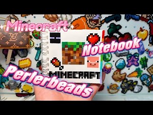 SUPER EASY! Minecraft PerlerBeads Notebook - 16 Items in One Book!