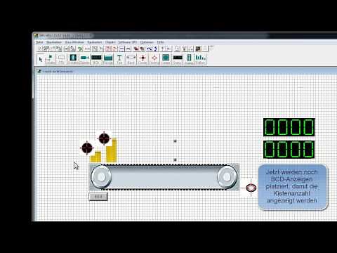 SPS-VISU: Anlagensimulation, virtuelle Inbetriebnahme, S7-Software-SPS