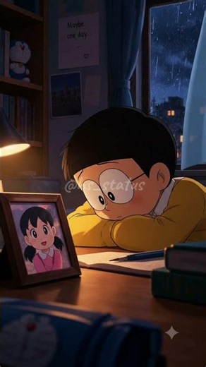 Nobita Still Remembers Shizuka… 💔 | Sad Edit #shorts