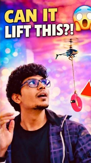 Can It Lift This?! 😱 | RC Helicopter Weight Test