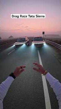 Tata Sierra Petrol VS Diesel - Drag Race 🔥