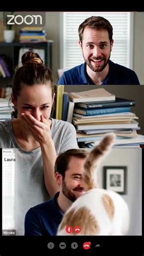 Zoom Bomb by Kitty #funny #funnyshorts #unlockenglish #trendingshorts