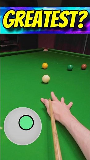 Snooker Judd Trump Best Shot Ever 🐐 GoPro Headcam POV