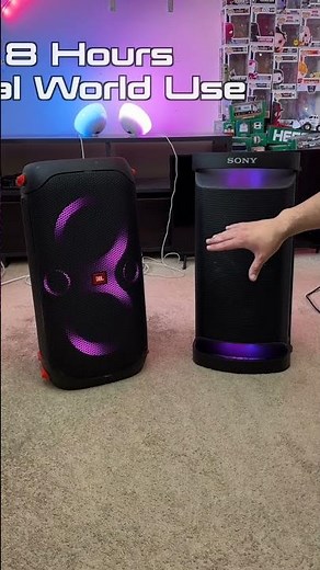 Flash Versus JBL Partybox 110 Vs Sony XP500