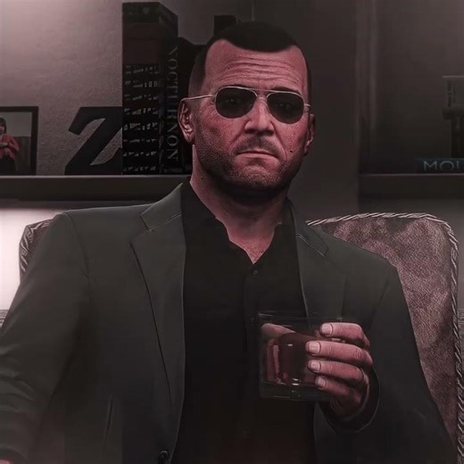 Michael's tragic death | GTA V | Memory Reboot (Slowed) | #edit #gta