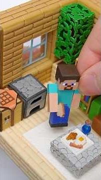Making a Miniature Minecraft Room with Polymer Clay