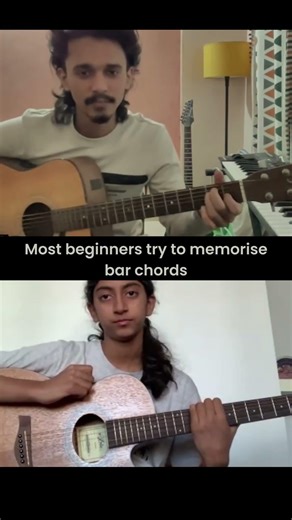 Bar Chords Made Easy 🎸 | Understand This & Never Struggle Again #guitar #shorts