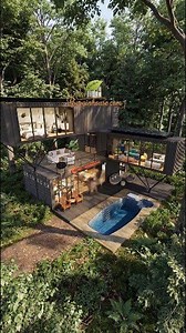 0rder : berginhouse.com/2025/09/container-house-design-bg14.html?m=1 #containerhouse #containerhousedesign | Bergin House Plans