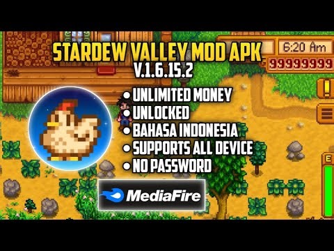 NEW❗Stardew Valley Mod Apk V.1.6.15.2 - Bahasa Indonesia & Unlimited Money | Game Mod Apk