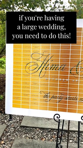 Tired of the same old wedding seating arrangements? Elevate your big day with a seating assignment board that's anything but ordinary and transitions into a meaningful keepsake after the celebration. Here's why this custom place card board is something youʻll love! 1. Ditch the generic place cards. Each guest's name is elegantly presented, making finding their seat a breeze. It doubles as art. 2. Tailored to fit your theme. Every aspect of the board, from the image, colors, and fonts, is customi