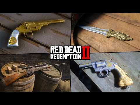Hidden & Rare Weapons You Probably Missed in RDR2