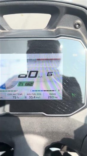 TVS RTX cruise control live record, ￼