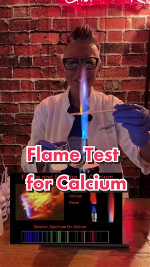 Exploring the Flame Color of Calcium in Chemistry