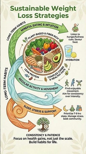 Sustainable Weight Management: Science-Based Strategies for Long-Term Success