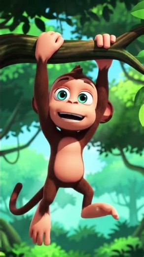 Google ai studio monkey cartoon video | how make a AI video | trending AI video | #monkey #animals