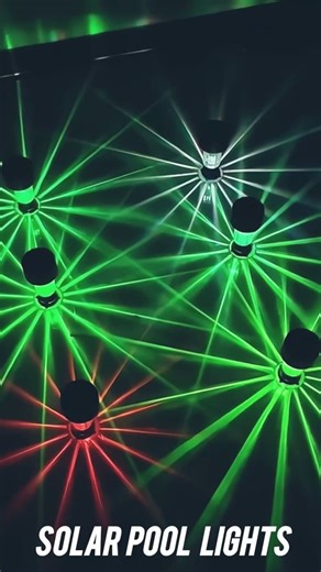 Rechargeable LED Floating Pool Lights! 🤯 #HomeDecor #PoolVibes #OutdoorLiving