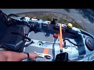 Pelican Catch 100 Fishing Kayak Mods and Kayak Trailer