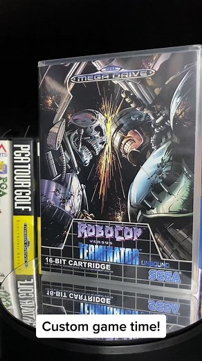 Robocop vs The Terminator custom game and cover. #robocop #terminator #megacd #retrocollector #arcade #oldschoolgaming #retrogamer #videogame #videogames #supernintendo #gamesroom #gaming #console #consolegamer #consolegaming #sega #nintendo #retrocollection #megadrive #snes #nes #videogaming #classicgaming #retrogaming #memories #fun #game #oldskool #collector #addicted #genesis