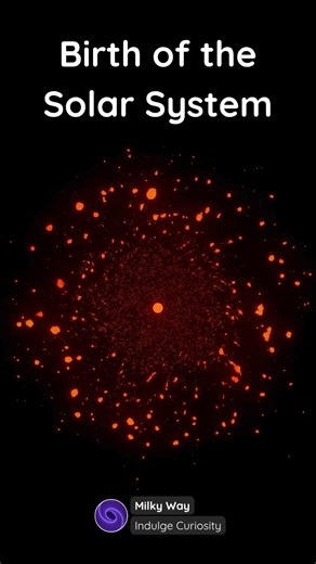 New Game Mode Unlocked: Birth of the Solar System #shorts #science #space #milkyway
