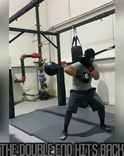 52BLOCKING TRAINING USING DOUBLE END BAG #lyteburly #52handblocks