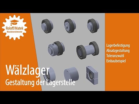 Wälzlager: Gestaltung der Lagerstelle