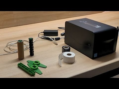 Easy Setup of Barcode Label Printer - TSC TE 200