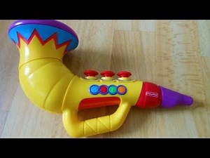 Musical toy for babies and toddlers.Fisher Price Music Makers 2 in 1 Sax to Trumpet.
