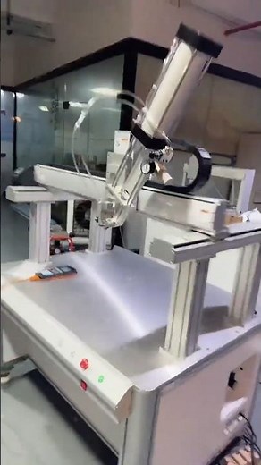 motorized multi axis linear motion actuator application #industrial #automation #linearmodule #cnc