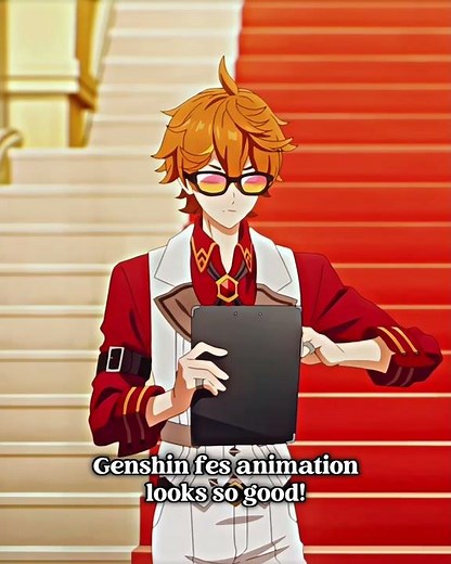 New Genshin fes animation looks so amazing!... | Genshin impact #genshinimpact #genshin #shorts