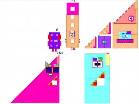 Numberblocks retro band Perfect numbers