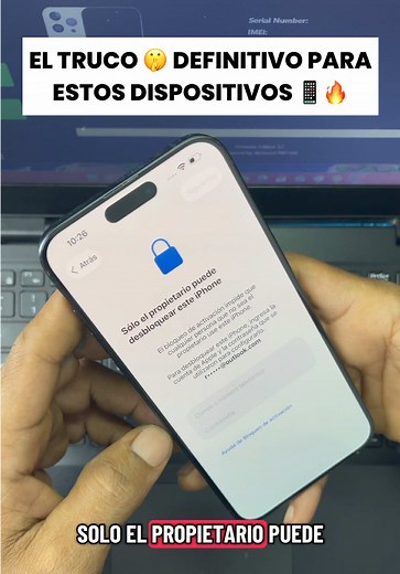 Recuperación de acceso iPhone 15 Pro Max