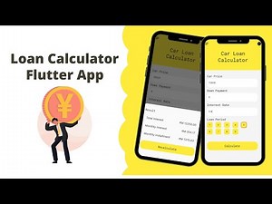 Flutter Project | Loan Calculator App (With Formula) 2023
