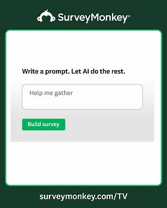 26K views · 73 reactions | Get more time for what matters. Our AI-powered survey builder takes you from survey idea to "ready to send" in under a minute. | SurveyMonkey | Facebook