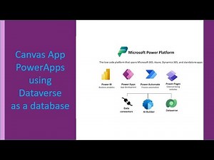Introduction to Microsoft Dataverse for Canvas App PowerApps