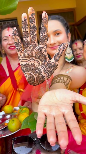 Mehendi makes every moment memorable....😊❤#part1Follow us on:-🔹 Facebook : https://www.facebook.com/Weddingphotographynepal🔹 Instagram : https://www.instagram.com/studiokusal/🔹 Tik Tok : https://www.tiktok.com/@studiokusal🙏🏼 Our services:-#StudioKusal #Nepali_Wedding #Kathmandu #Reception #Pre_wedding_photoshoot #Post_wedding_photoshoot #Rice_feeding #Bratamandh #Maternity #Photography #photographynepal #Studiokusal #weddingvideography#wedding #photographynepal #moments #momentcaptured #li