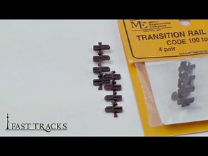 Transition Rail Joiners - Code 100 to 70