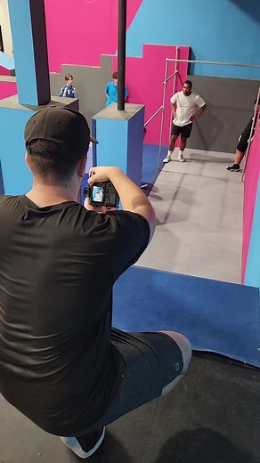 Parkour Move. 😽 The Cat Leap😽 Leaping to a wall or vertical surface and grabbing the top with your hands with your feet positioned on the wall at hip heights in an actionable ready-to-act position. 😎 Looks fun and you're ready to get your family started on their parkour journey? Join us for a class this week or for our open house event on January 21st. 🏆 Try a class, click here: https://buff.ly/3HvjvN4 🏛 RSVP for Open House (Free tour and mini-parkour lesson) Click here > https://buff.ly/48