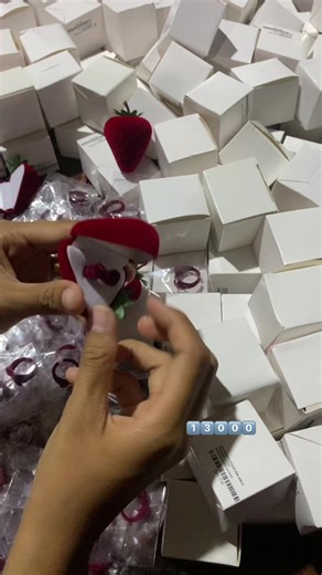 Strawberry ring🍓#views #fyp #vrial #highlight #strawberryring