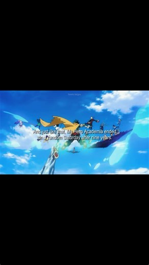 Hawks 🍁 on Instagram: "Mha had a good run‼️ What are your thoughts on the ending? ⁣⁣⠀ ⁣⁣⠀ ⠀ ⠀ ⠀ · · ─────── ·𖥸· ─────── · ·⠀⁣⁣⠀ ⠀⁣⁣⠀ → Fᴏʟʟᴏᴡ @hawks.keigou ғᴏʀ ᴍᴏʀᴇ.⠀⁣⁣⠀ → Cʀᴇᴅɪᴛs : ᴍᴇ ⠀⁣⁣⠀ → Dᴏɴ’ᴛ ʀᴇᴘᴏsᴛ ᴡɪᴛʜᴏᴜᴛ ᴘᴇʀᴍɪssɪᴏɴ ᴏʀ ᴄʀᴇᴅɪᴛs⠀⁣⁣⠀ → Sᴛᴏʀʏ ʀᴇsʜᴀʀᴇs ᴀʀᴇ ᴀᴘᴘʀᴇᴄɪᴀᴛᴇᴅ ⠀⁣⁣⠀ → Aʟʟ ʜᴀᴛᴇ ᴡɪʟʟ ʙᴇ ʙʟᴏᴄᴋᴇᴅ⠀⁣⁣⠀ ⠀⁣⁣⠀ · · ─────── ·𖥸· ─────── · ·⠀ ⠀ ⠀ ⠀ ⠀ ⠀⁣⁣⠀ ⠀⁣⁣⠀ [TAGS]⠀⁣⁣⠀ #僕のヒーローアカデミア #ヒロアカ#トガヒミコ #myheroacademia #deku #bakugou #togahimiko #dabi #ochakouraraka #todoroki #katsukibakugou #izukumidor