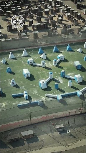 New Layout up on Field 2 at ASG! #paintball