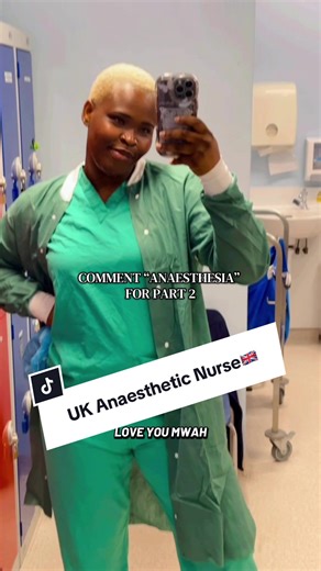 Anaesthetic Nurse in the UK 🇬🇧…. Get to know what it entails. #U#UKNurseA#AnaestheticNurseT#TheatreNurseN#NursingSpecialtyNurseJourney
