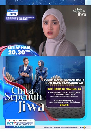 Cinta Sepenuh Jiwa: Tayangan Eksklusif di RCTI